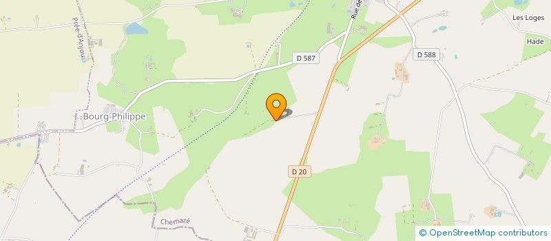 localisation de l'entreprise MONSIEUR ANDRE LEPAGE  CHEMAZE