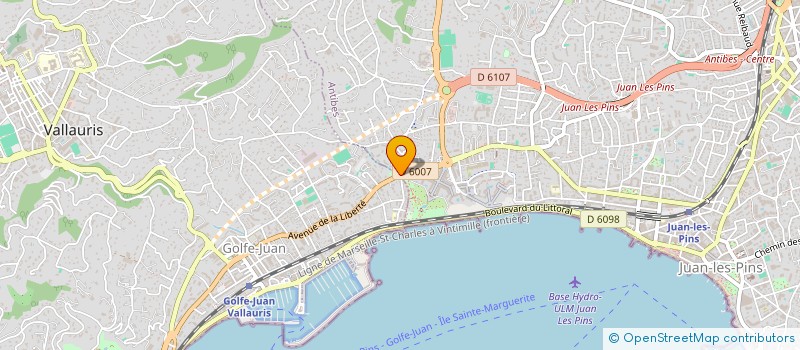 localisation de l'entreprise MONSIEUR ANDRE LEPAGNOT à ANTIBES