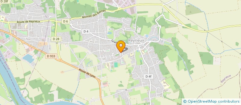 localisation de l'entreprise MONSIEUR ANDRE LEPOUTRE  REYRIEUX