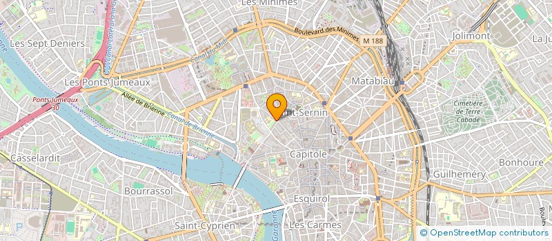 localisation de l'entreprise MONSIEUR ANDRE LERAN à TOULOUSE