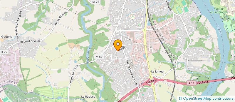 localisation de l'entreprise MONSIEUR ANDRE LERAY  SUCE-SUR-ERDRE