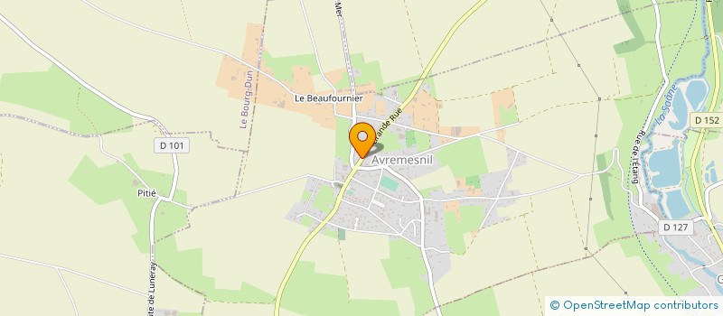 localisation de l'entreprise MONSIEUR ANDRE LESCARMONTIER  AVREMESNIL