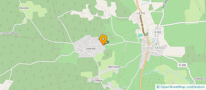 localisation de l'entreprise MONSIEUR ANDRE LESCOUTRA à LISTRAC MEDOC