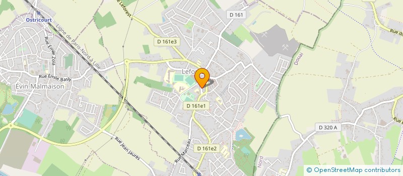 localisation de l'entreprise MONSIEUR ANDRE LETALLE  LEFOREST