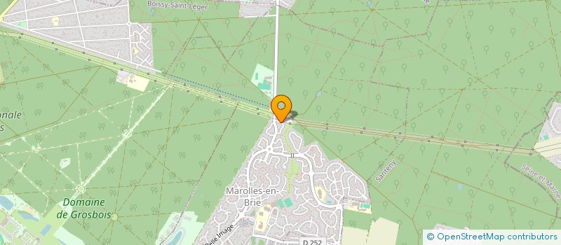 localisation de l'entreprise MONSIEUR ANDRE LETAN  MAROLLES-EN-BRIE
