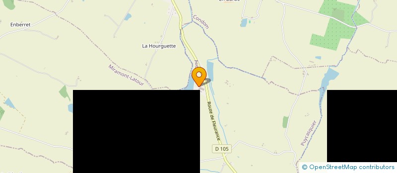 localisation de l'entreprise MONSIEUR ANDRE LEVEILLE  SOLOMIAC