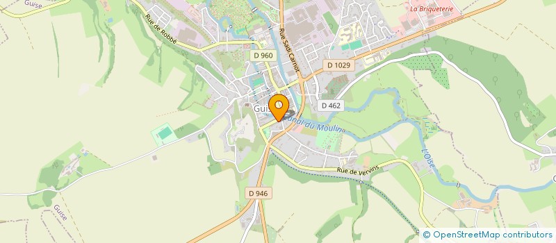 localisation de l'entreprise MONSIEUR ANDRE LEVENT à GUISE