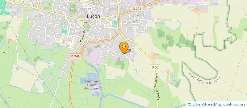 localisation de l'entreprise MONSIEUR ANDRE LEVEQUE à LUCON