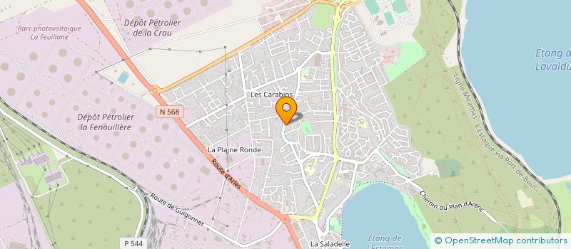 localisation de l'entreprise MONSIEUR ANDRE LEVEQUE  CARPENTRAS