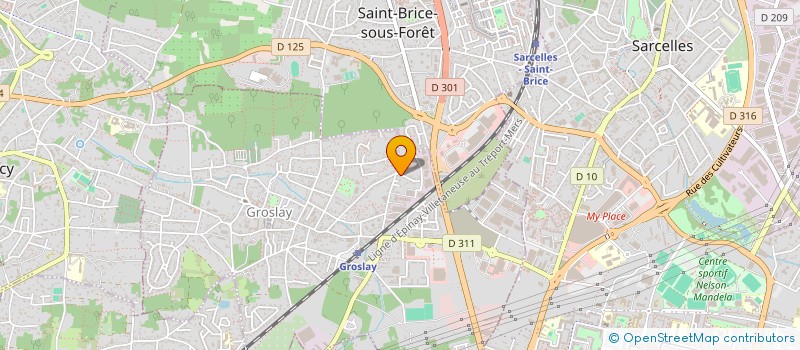 localisation de l'entreprise MONSIEUR ANDRE LEVILAIN à GROSLAY