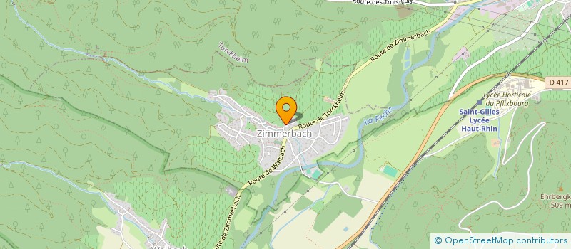 localisation de l'entreprise MONSIEUR ANDRE LICHTENBERGER  ZIMMERBACH