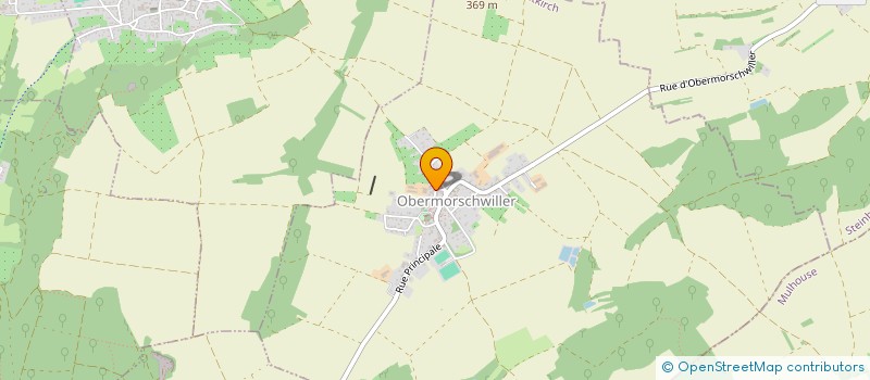 localisation de l'entreprise MONSIEUR ANDRE LIGIBEL  OBERMORSCHWILLER