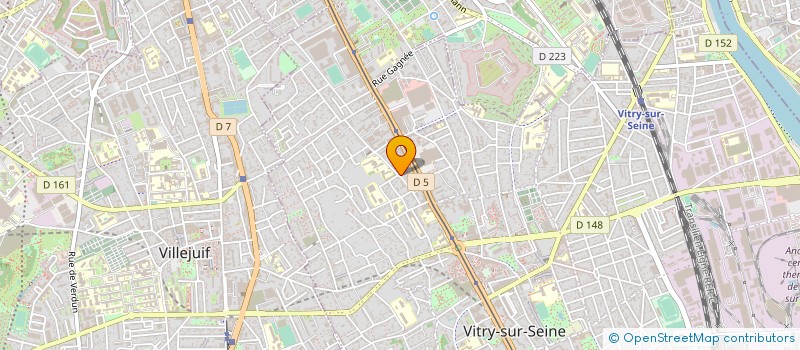 localisation de l'entreprise MONSIEUR ANDRE LIM à VITRY-SUR-SEINE