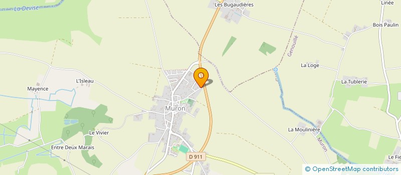localisation de l'entreprise MONSIEUR ANDRE LOBRY  MURON
