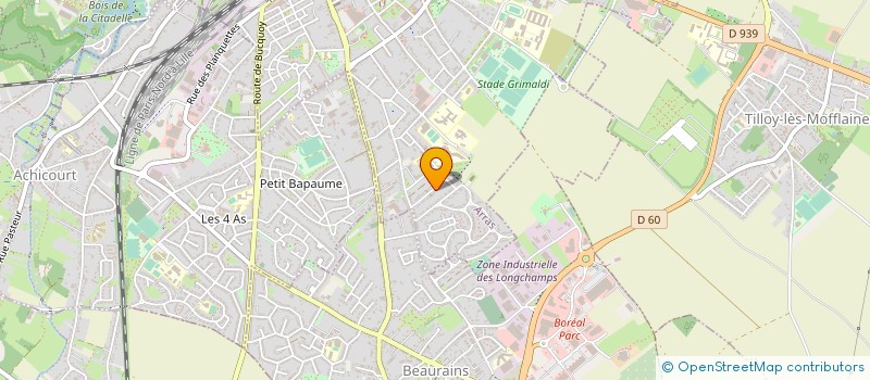 localisation de l'entreprise MONSIEUR ANDRE LOEIL à ARRAS