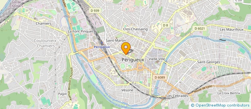 localisation de l'entreprise MONSIEUR ANDRE LOPEZ  PERIGUEUX