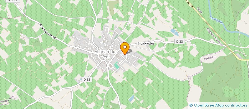 localisation de l'entreprise MONSIEUR ANDRE LOPEZ  ALIGNAN-DU-VENT