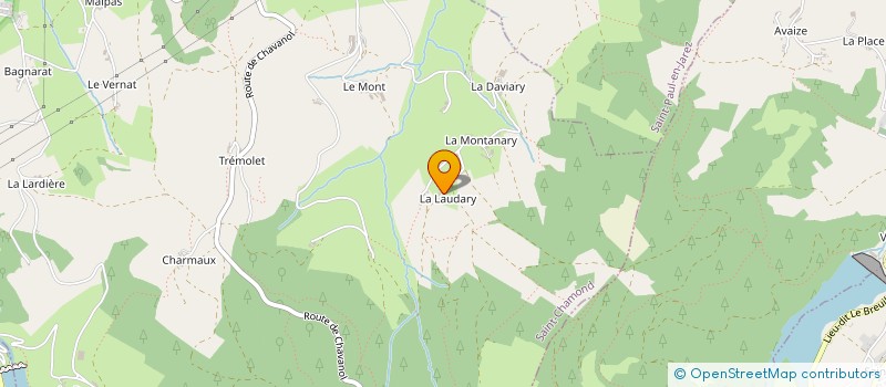localisation de l'entreprise MONSIEUR ANDRE LOUAT à SAINT-CHAMOND