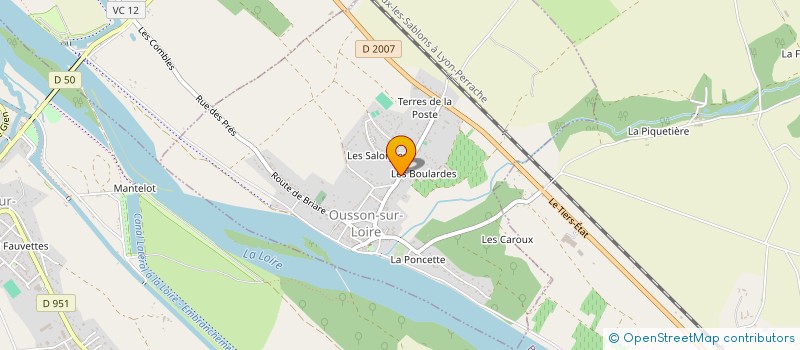 localisation de l'entreprise MONSIEUR ANDRE LOUAULT à OUSSON-SUR-LOIRE