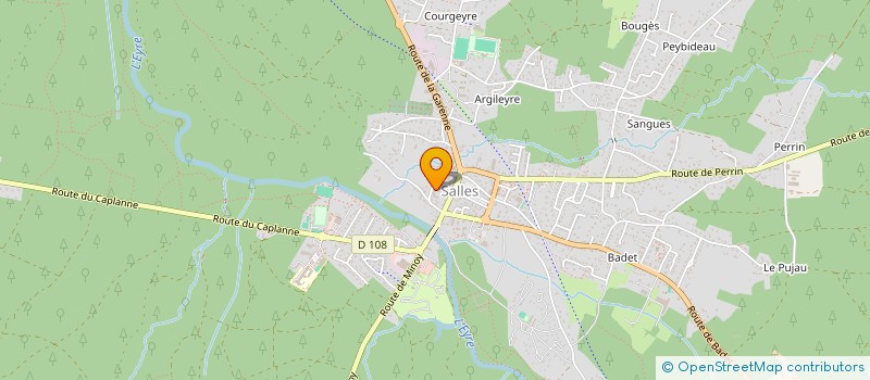 localisation de l'entreprise MONSIEUR ANDRE LOUBIC  SALLES