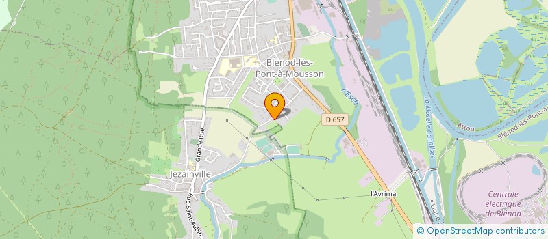 localisation de l'entreprise MONSIEUR ANDRE LOUIS SATORY  JEZAINVILLE