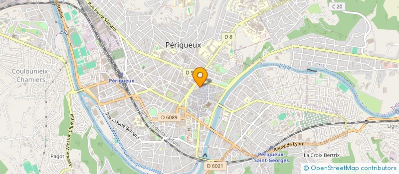 localisation de l'entreprise MONSIEUR ANDRE LOURENCO à PERIGUEUX