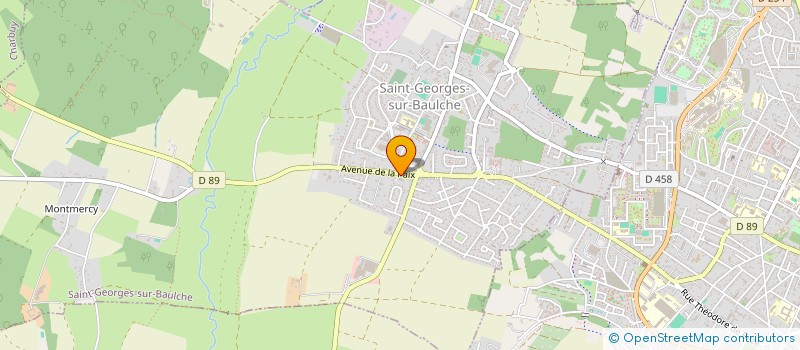 localisation de l'entreprise MONSIEUR ANDRE LUC  SAINT-GEORGES-SUR-BAULCHE