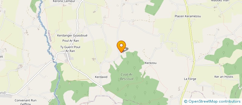 localisation de l'entreprise MONSIEUR ANDRE LUCAS  PLESTIN-LES-GREVES