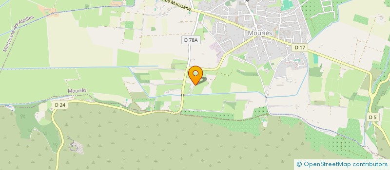 localisation de l'entreprise MONSIEUR ANDRE LUCCHESI  MOURIES