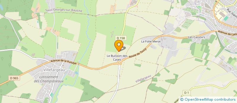 localisation de l'entreprise MONSIEUR ANDRE LUDWIG à VILLEFARGEAU