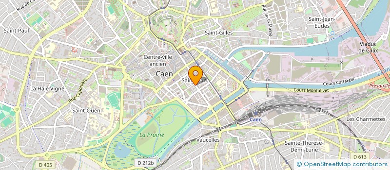 localisation de l'entreprise MONSIEUR ANDRE LUET  CAEN