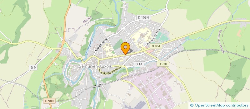 localisation de l'entreprise MONSIEUR ANDRE LUTZ à SEMUR-EN-AUXOIS
