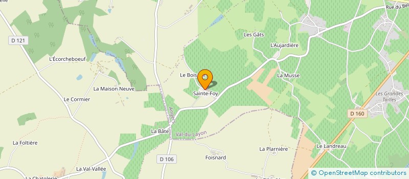 localisation de l'entreprise MONSIEUR ANDRE MACE  VAL-DU-LAYON