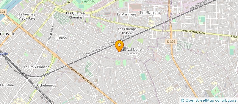 localisation de l'entreprise MONSIEUR ANDRE MACEDO  SARTROUVILLE