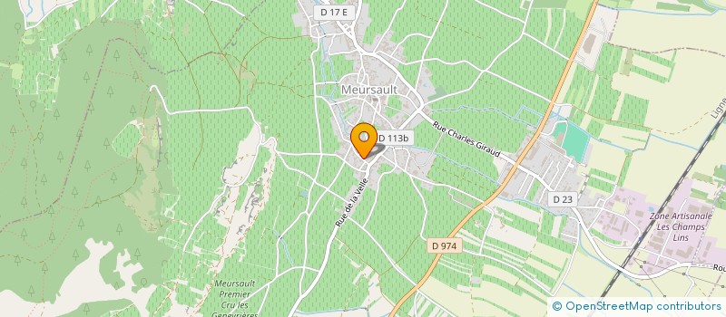 localisation de l'entreprise MONSIEUR ANDRE MAGNY  MEURSAULT