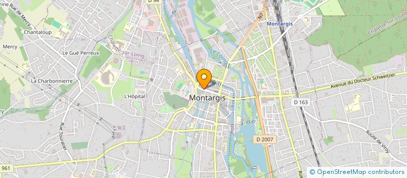 localisation de l'entreprise MONSIEUR ANDRE MAHERAULT à MONTARGIS