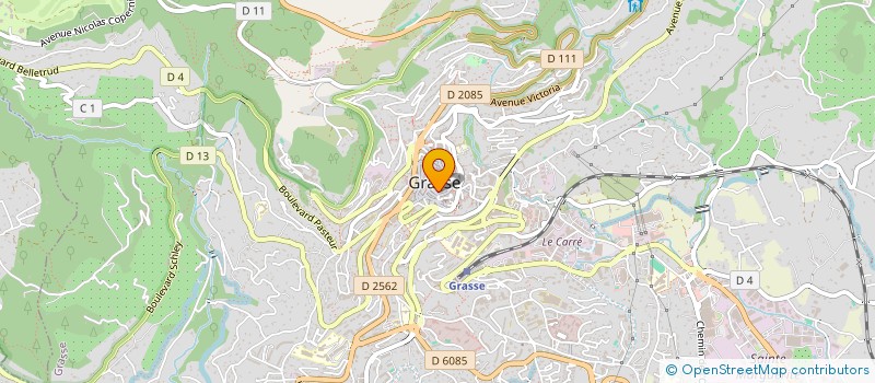 localisation de l'entreprise MONSIEUR ANDRE MAJOULLIER à GRASSE