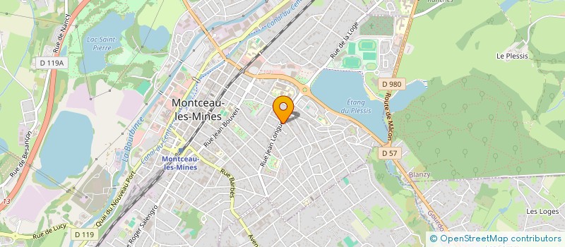 localisation de l'entreprise MONSIEUR ANDRE MALHERBE  MONTCEAU-LES-MINES