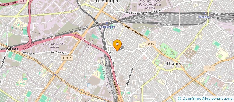 localisation de l'entreprise MONSIEUR ANDRE MALLET à DRANCY