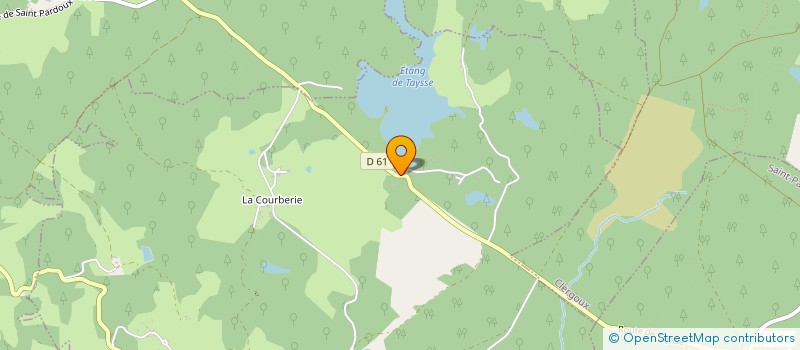 localisation de l'entreprise MONSIEUR ANDRE MALLEVIALLE  SAINT-MARTIAL-DE-GIMEL