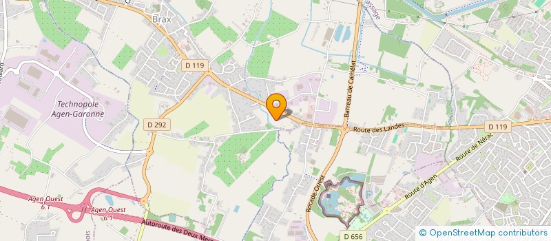 localisation de l'entreprise MONSIEUR ANDRE MALZAC  BRAX