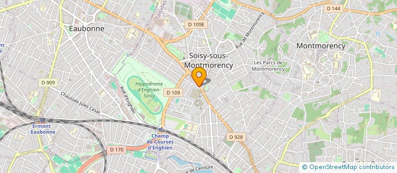 localisation de l'entreprise MONSIEUR ANDRE MANCET à SOISY-SOUS-MONTMORENCY