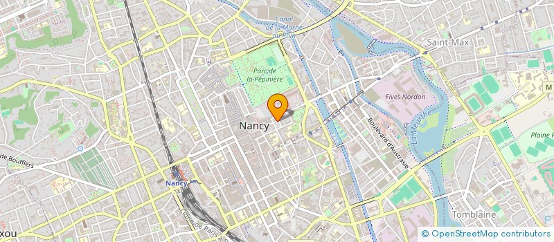 localisation de l'entreprise MONSIEUR ANDRE MANSUY  NANCY