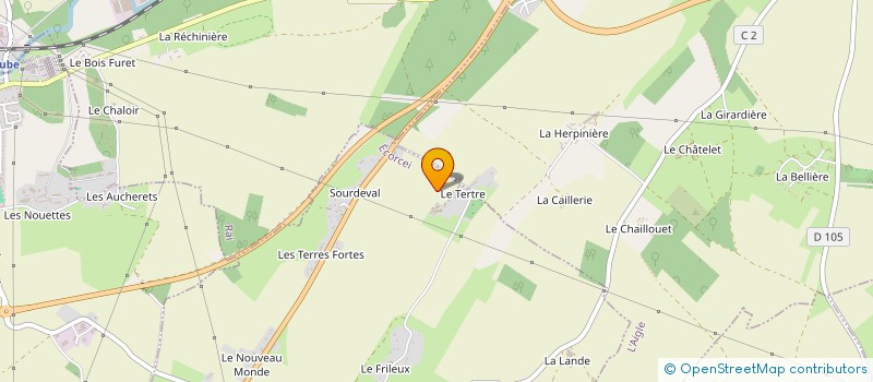localisation de l'entreprise MONSIEUR ANDRE MARAIS à ECORCEI