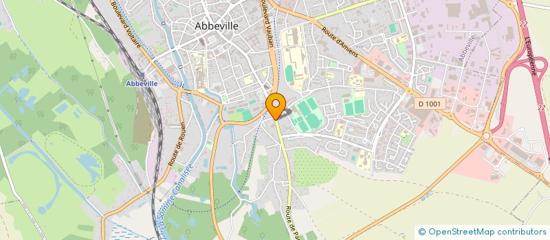 localisation de l'entreprise MONSIEUR ANDRE MARCASSIN à ABBEVILLE