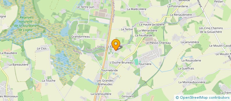 localisation de l'entreprise MONSIEUR ANDRE MARCHAND à CARQUEFOU