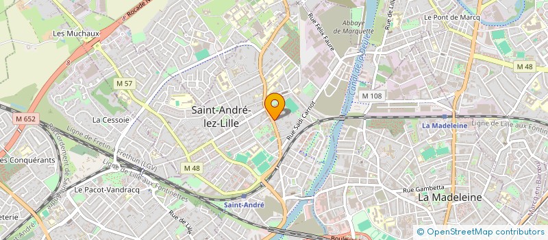 localisation de l'entreprise MONSIEUR ANDRE MARCHAND  SAINT-ANDRE-LEZ-LILLE