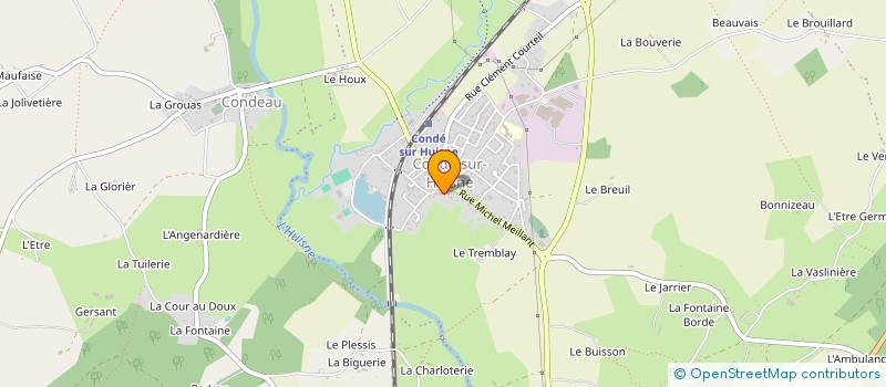 localisation de l'entreprise MONSIEUR ANDRE MARECHAL à BRETONCELLES