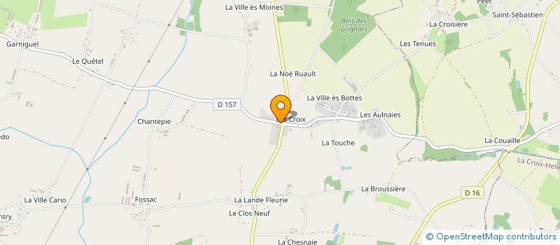 localisation de l'entreprise MONSIEUR ANDRE MARET  FORGES DE LANOUEE