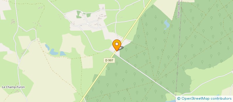 localisation de l'entreprise MONSIEUR ANDRE MARIEN  LOYE-SUR-ARNON